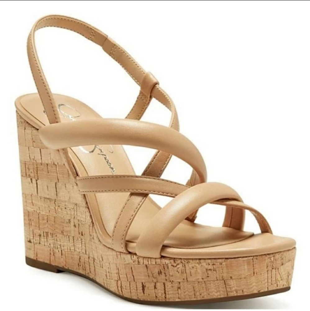 Jessica Simpson Simina Cork Wedge Sandals